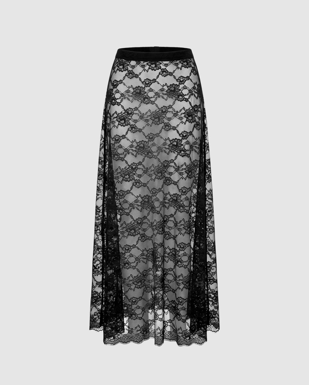 Lace Skirt Black