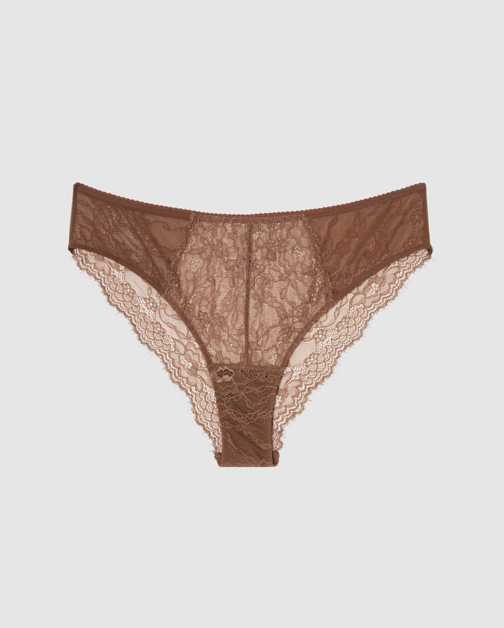 Lace Cheeky Mocha