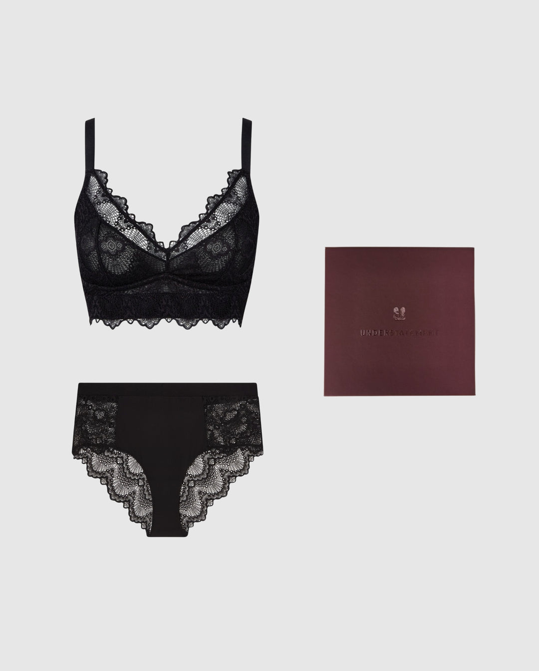 Black Classic Lace Gift Set