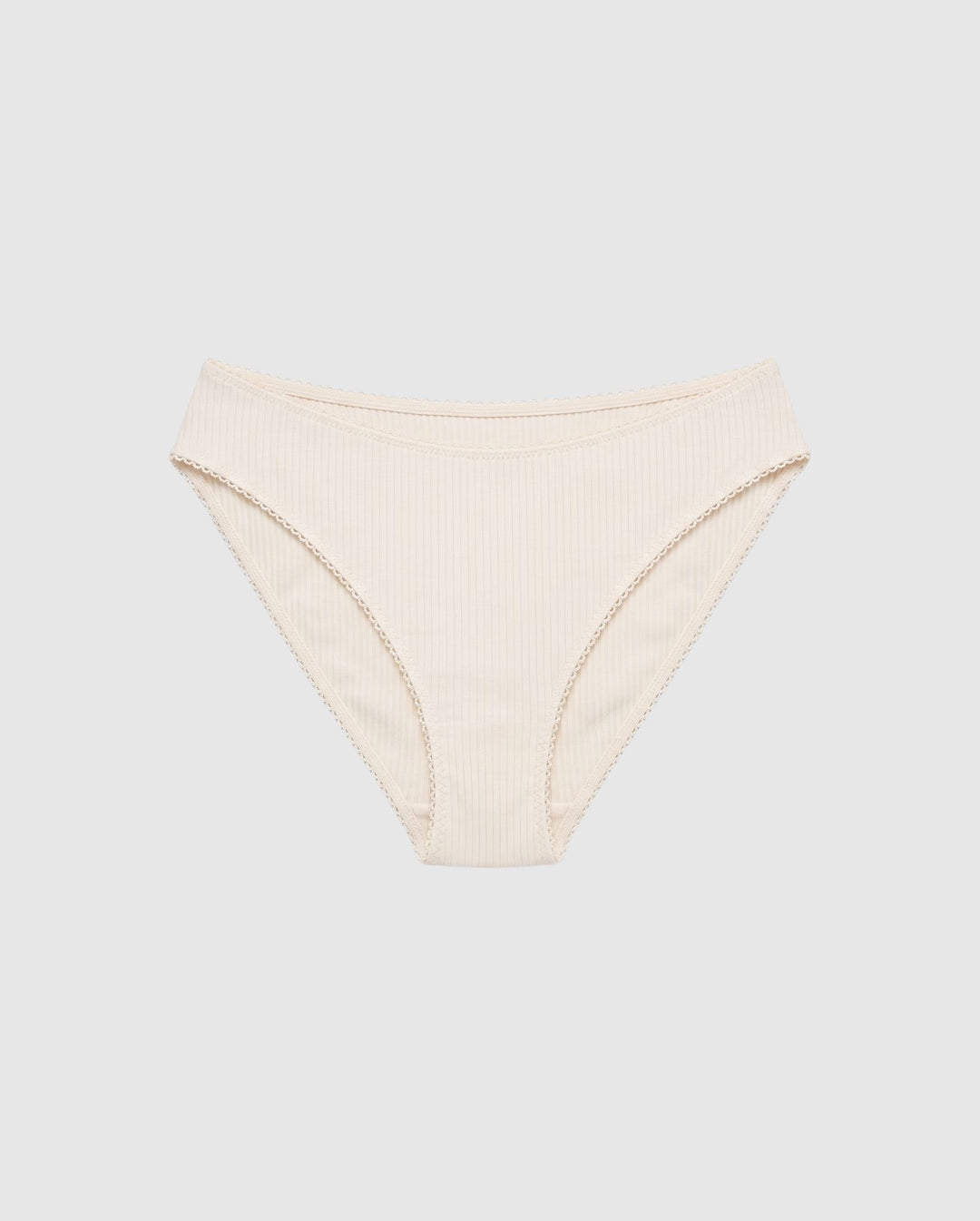 Cotton Midi Briefs Cream