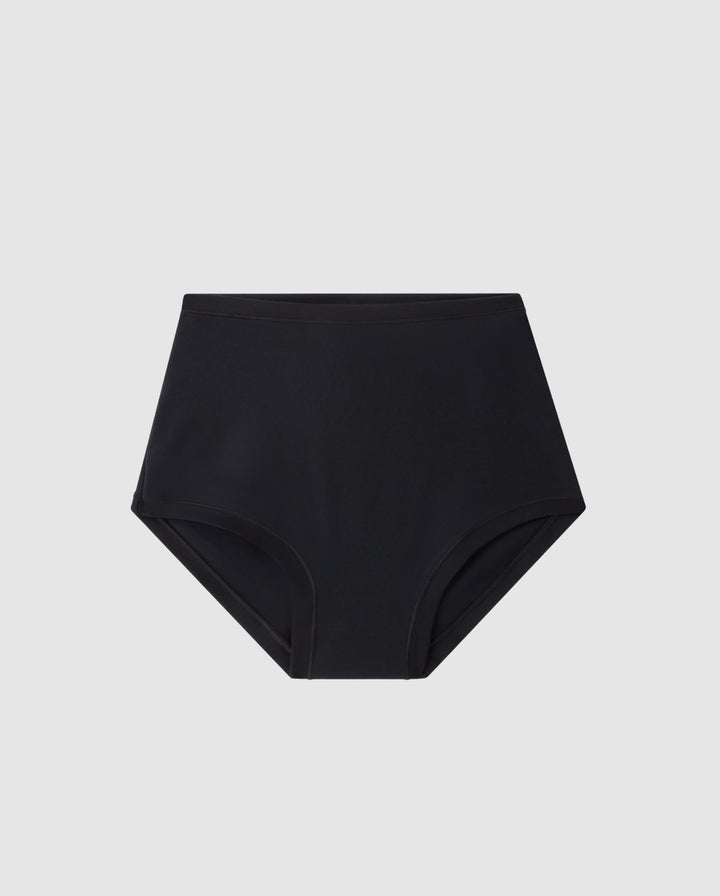 Micro Highwaist Maxi Briefs Black