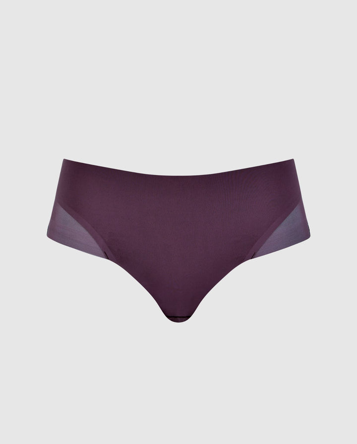 Micro Mesh Midi Hipster Plum