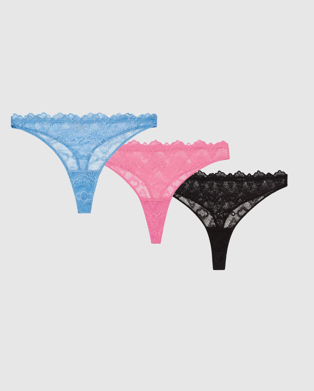 Lace Thong Pack