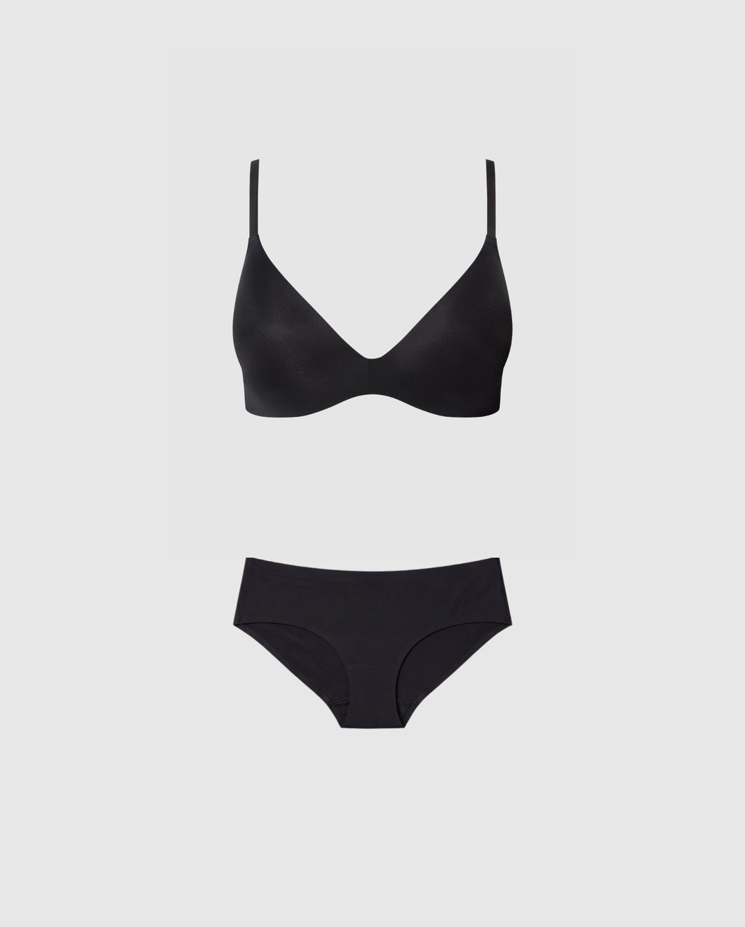 Black Basics Duo Set