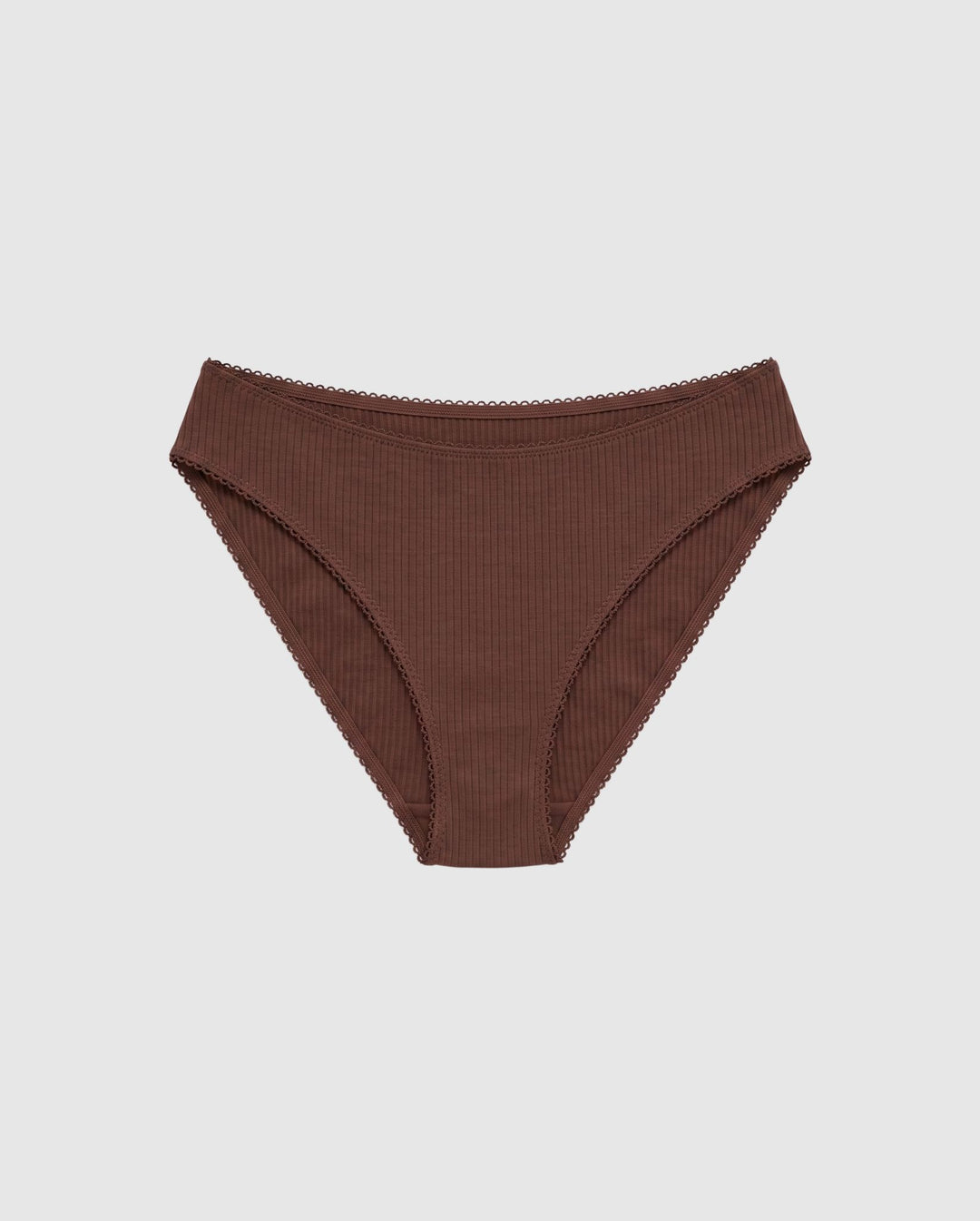 Cotton Midi Briefs Coffee