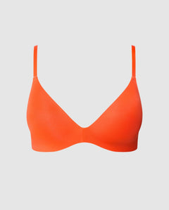T-shirt Bra Fiery Red