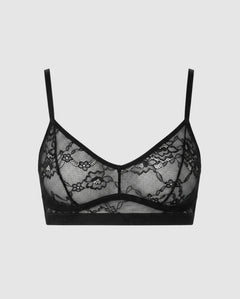 Lace Balconette Black