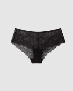 Lace Hipster Black
