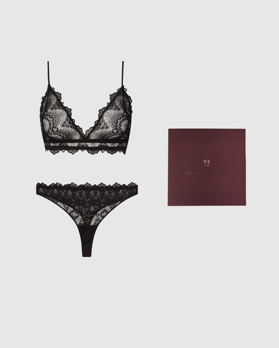 Black Lace Gift Set