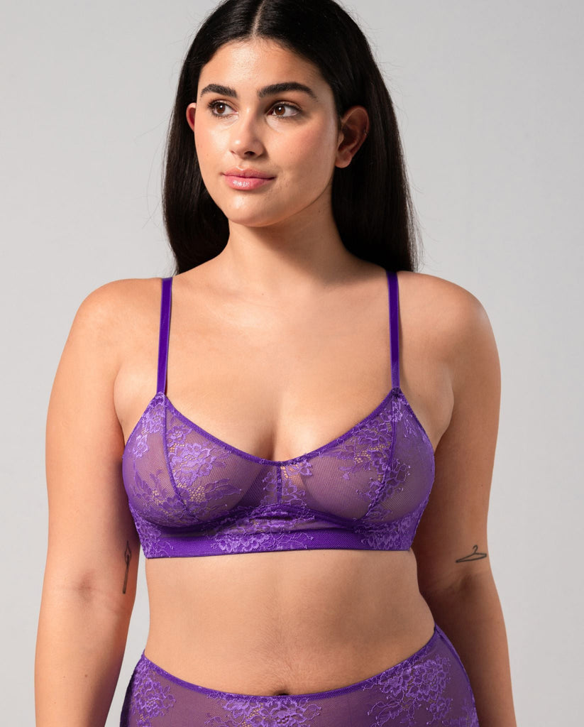 Floral Lace Balconette