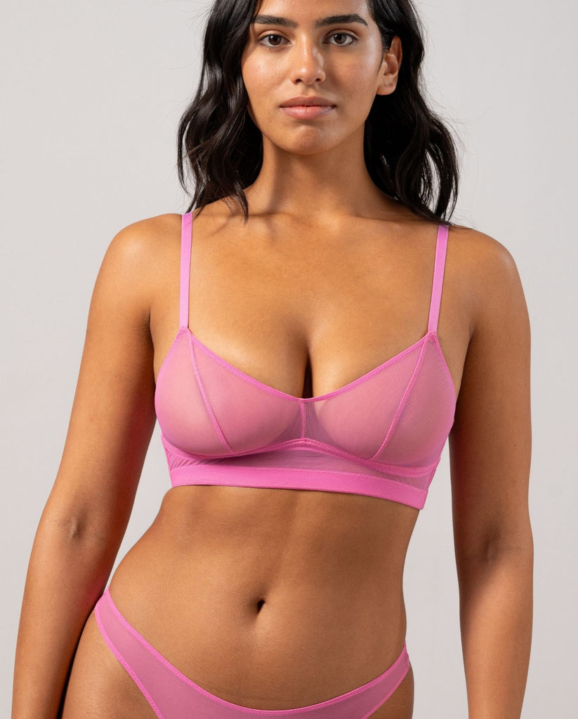 Mesh Balconette Candy