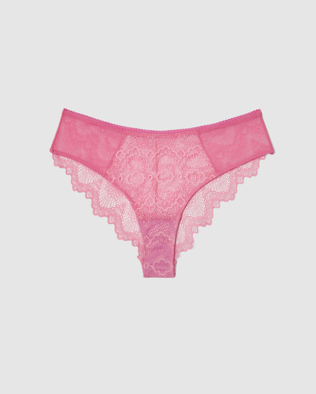 Lace Cheeky Candy Pink • Brief Panties • Understatement Underwear