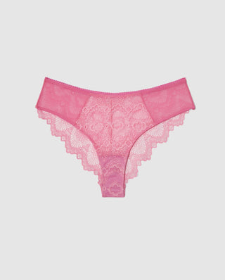 Lace Cheeky Hot Pink • Brief Panties • Understatement Underwear