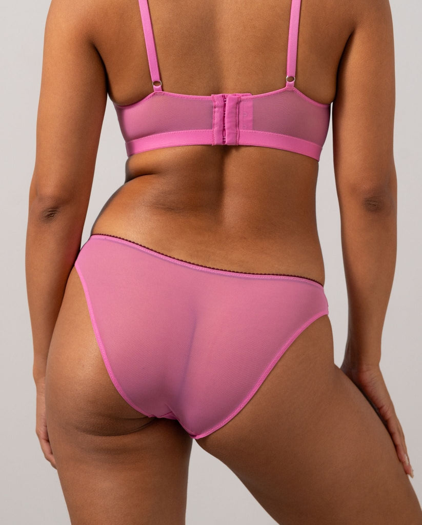 Mesh Bikini Briefs Candy