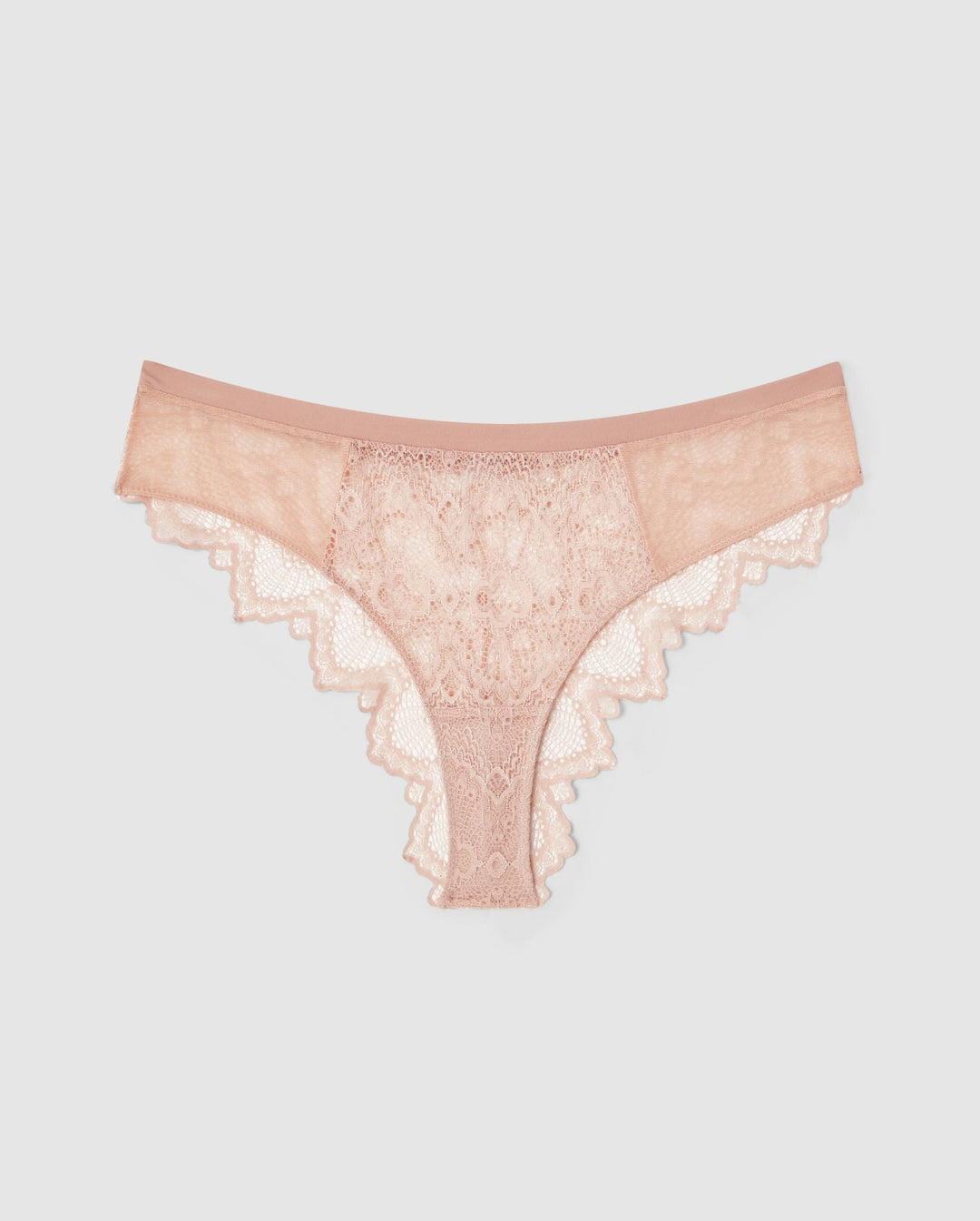 Lace Cheeky Nude