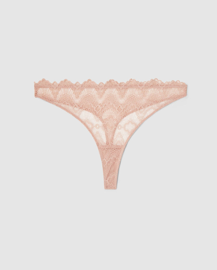 Lace Thong Nude
