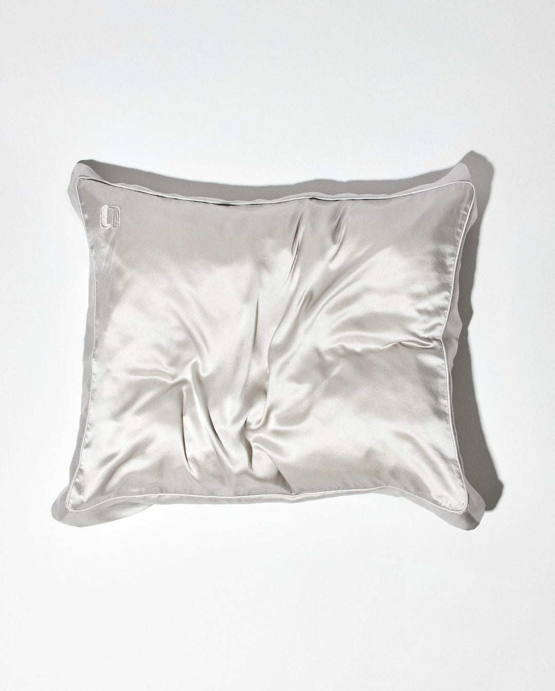 Silk Pillowcase Light Grey