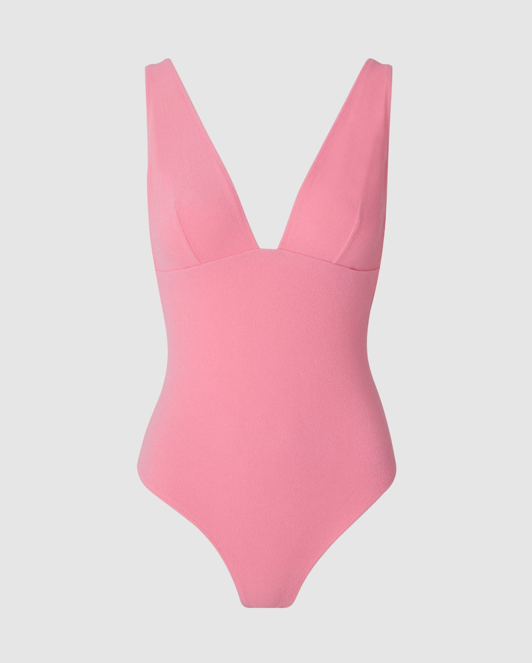 Plunge Swimsuit Candy Pink