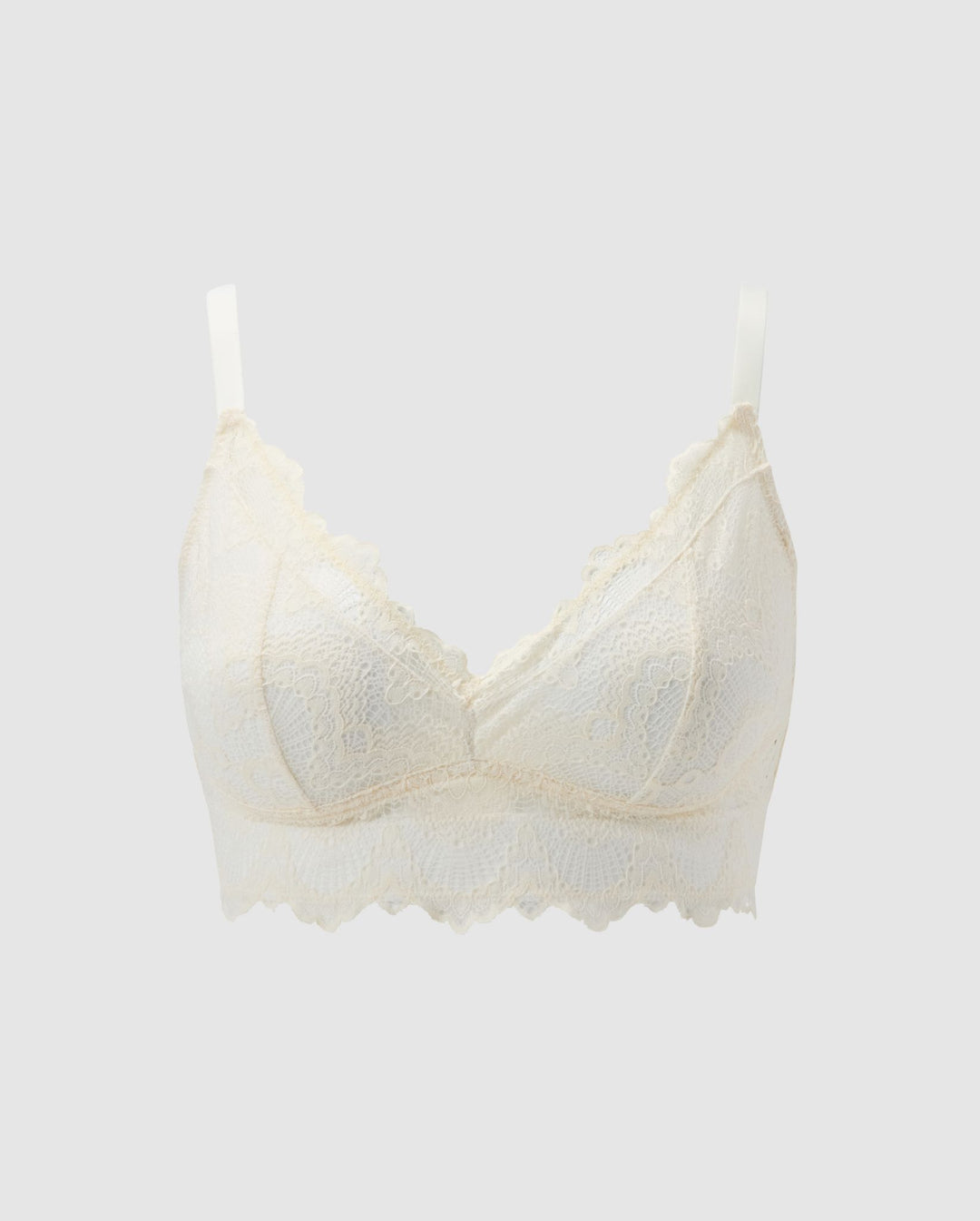 Lace Support+ Bra Cream