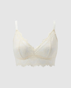 Lace Support+ Bra Cream