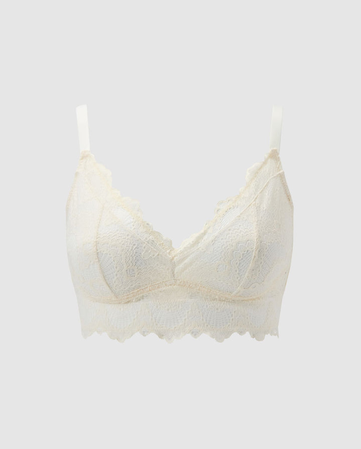 Lace Support+ Bra Cream