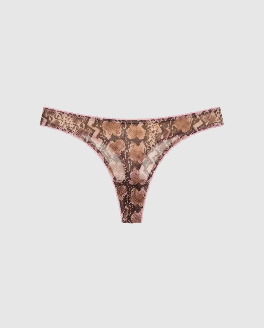 Mesh Dipped Thong Snake