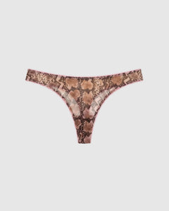 Mesh Dipped Thong Snake