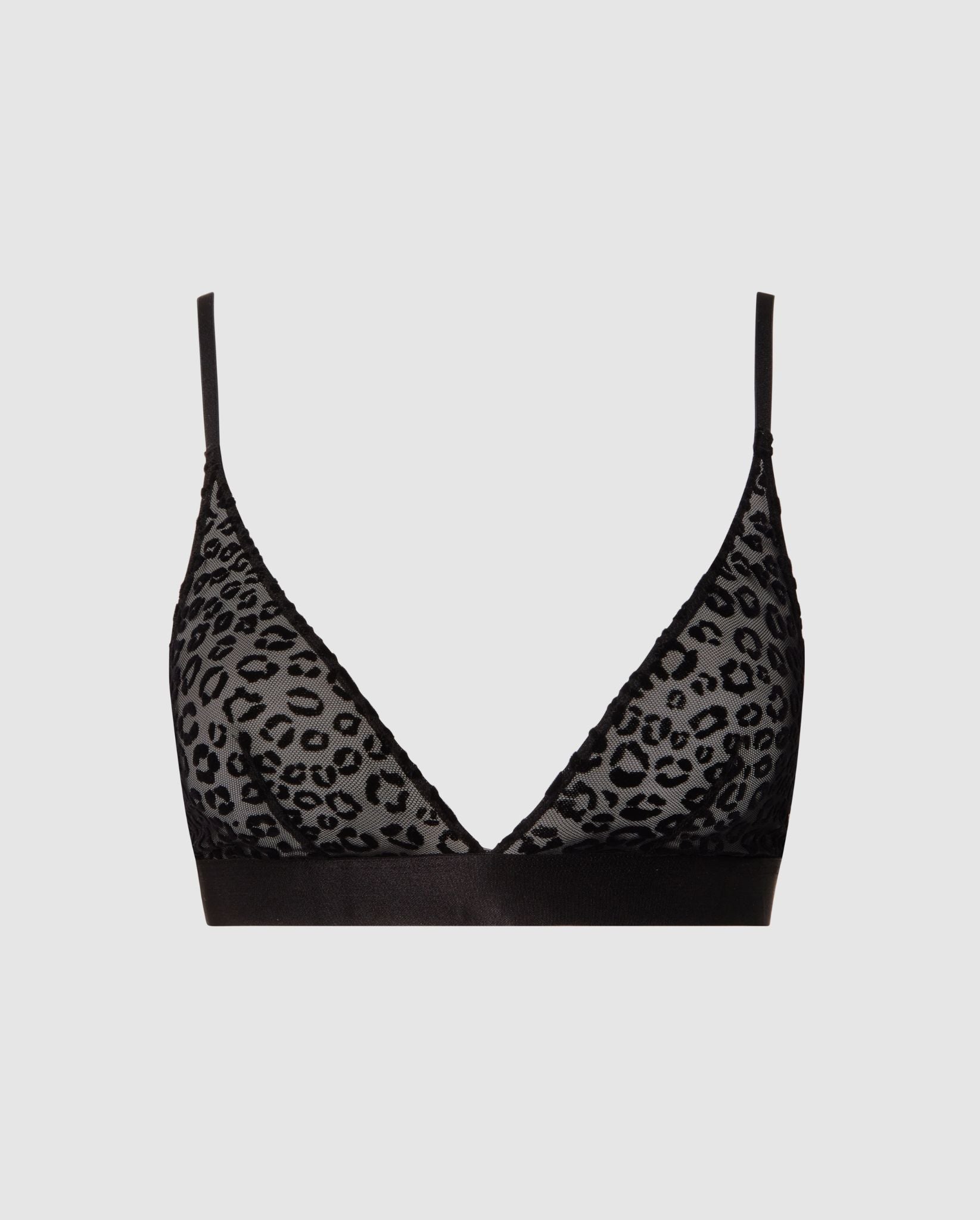 leopard bralet