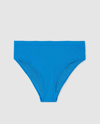 High Cut Bikini Briefs Turquoise Blue