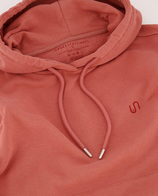 Hooded Sweat Faded Red