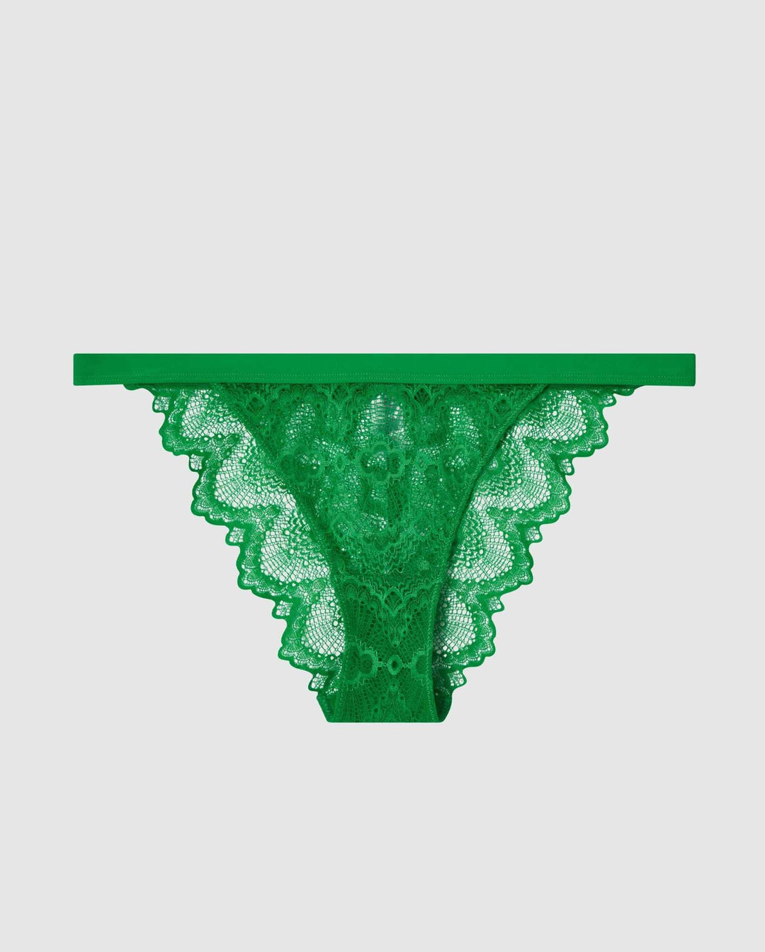 Lace Bikini Tanga Green Ivy