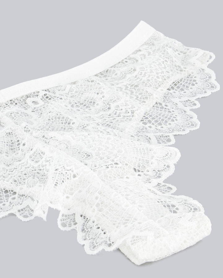 Lace Cheeky Off White