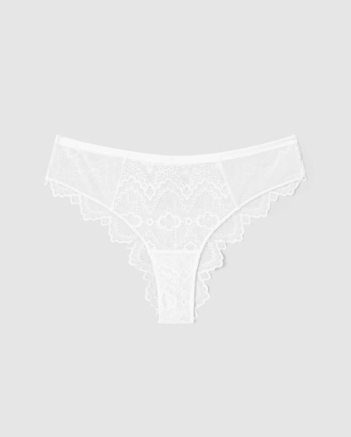 Lace Cheeky Off White • Brief Panties • Understatement Underwear