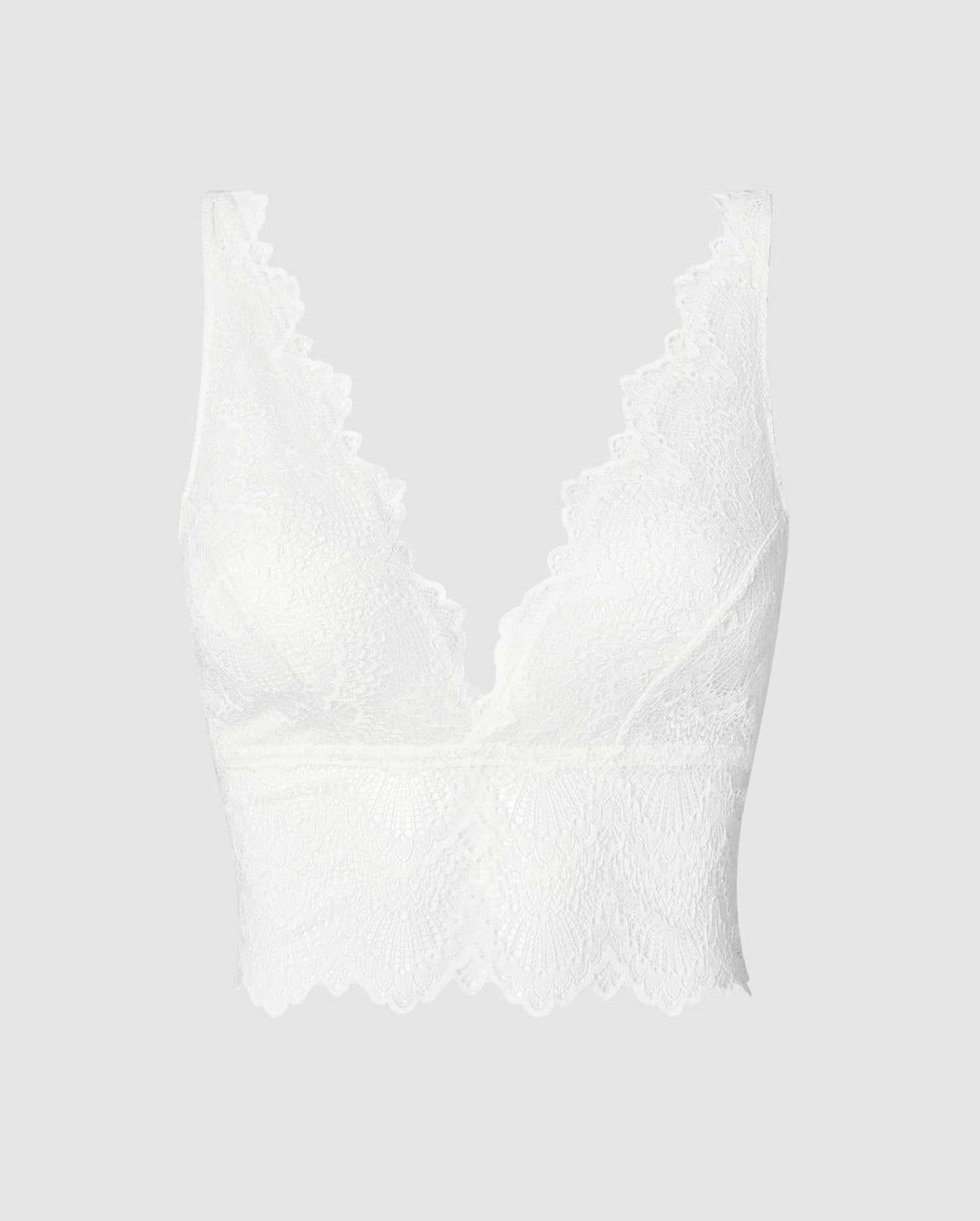 Blanche Lace Plunge Bralette • Soft Bra • Understatement Underwear