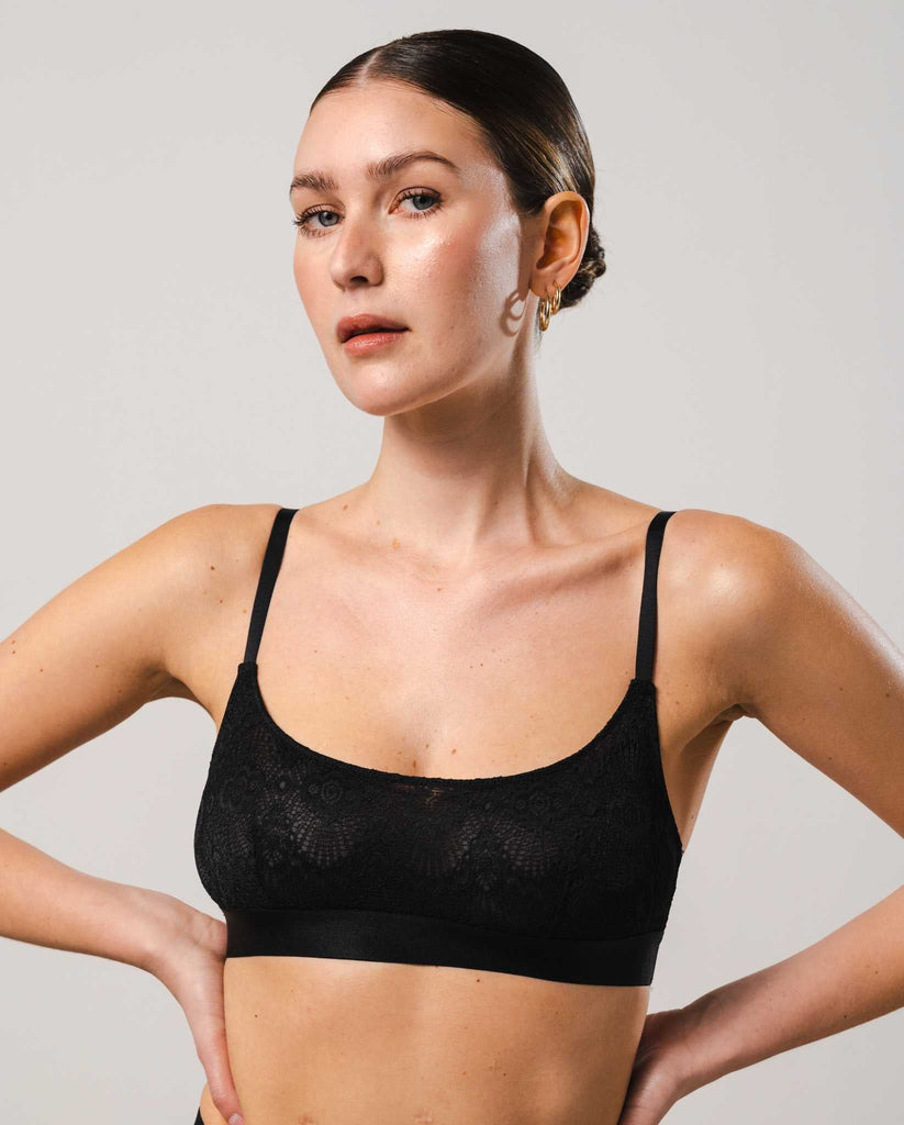 Lace Scoop Bralette