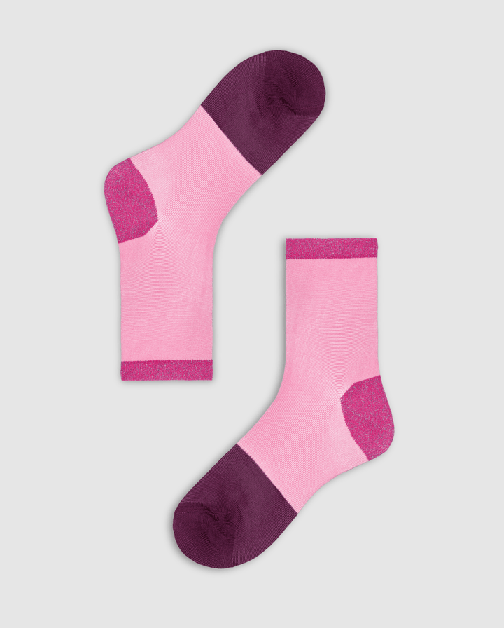 Liza Ankle Sock Pink
