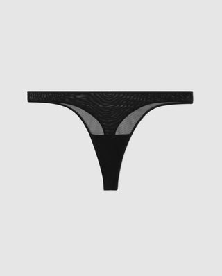 Mesh Thong Lilac • Understatement Underwear
