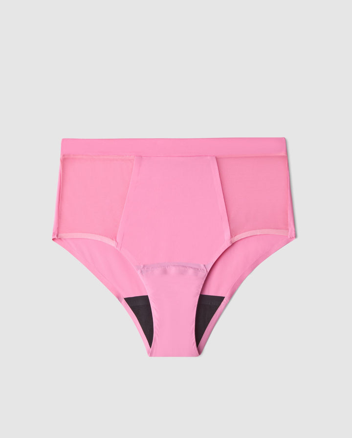 Micro Period Highwaist Briefs Candy Pink
