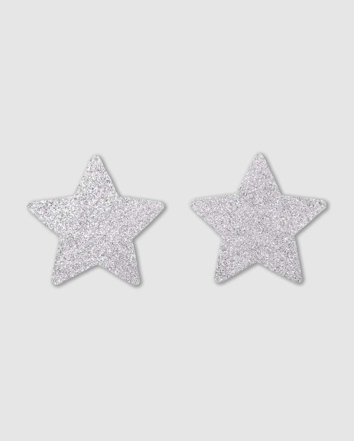Star Nipple Cover Silver