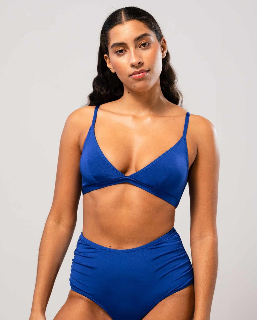 Triangle Bikini Top Cobalt Blue